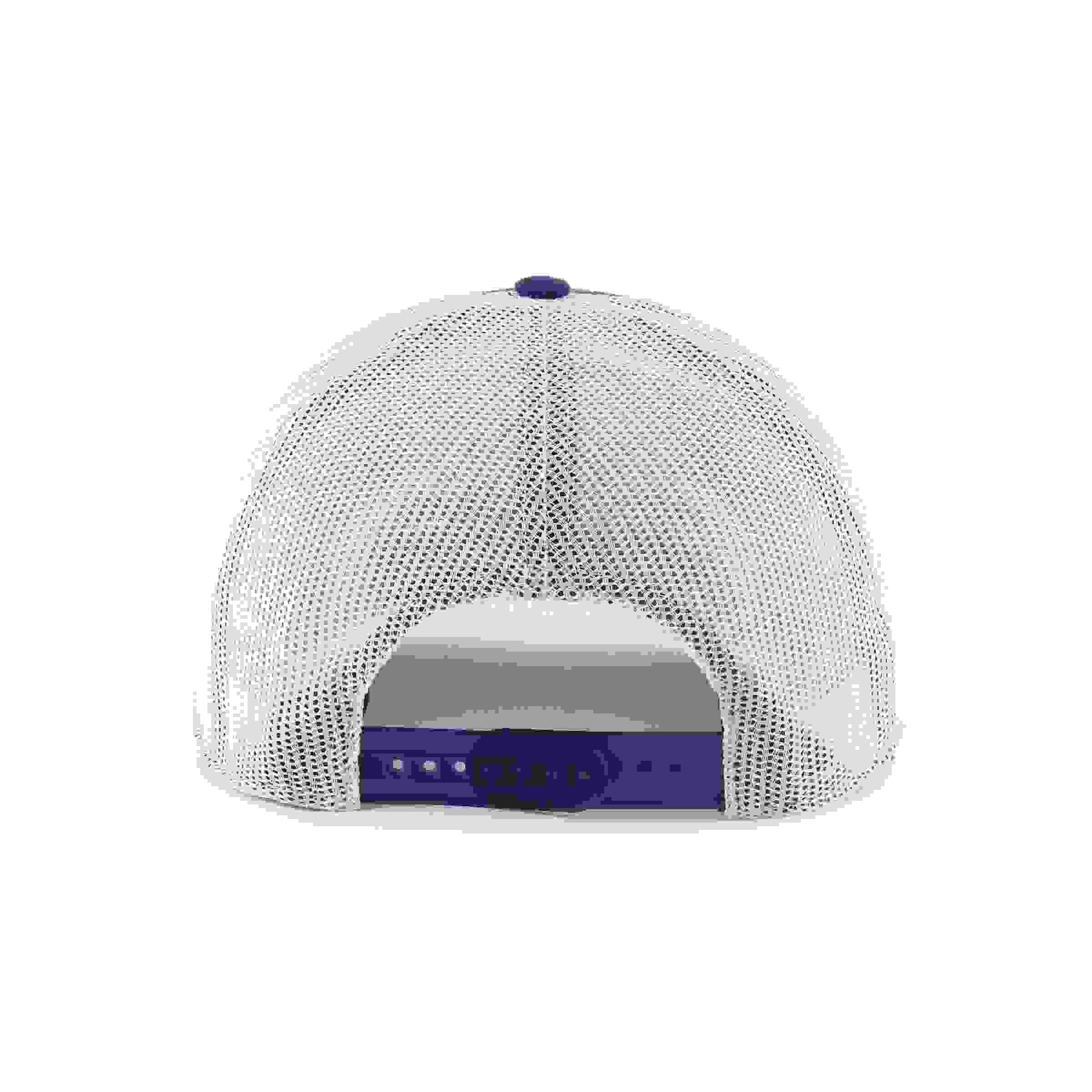 47 LSU Tigers Ace Out Trucker Purple Snapback Hat